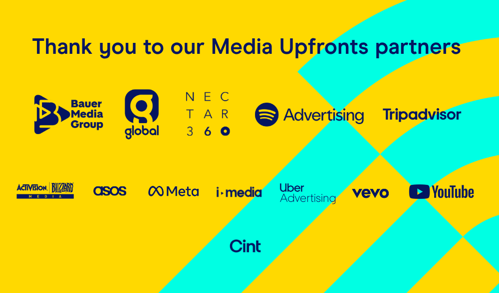 IAB UK Media Upfronts sponsors