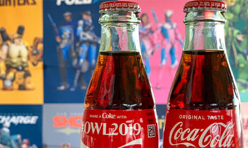 Coca Cola bottles