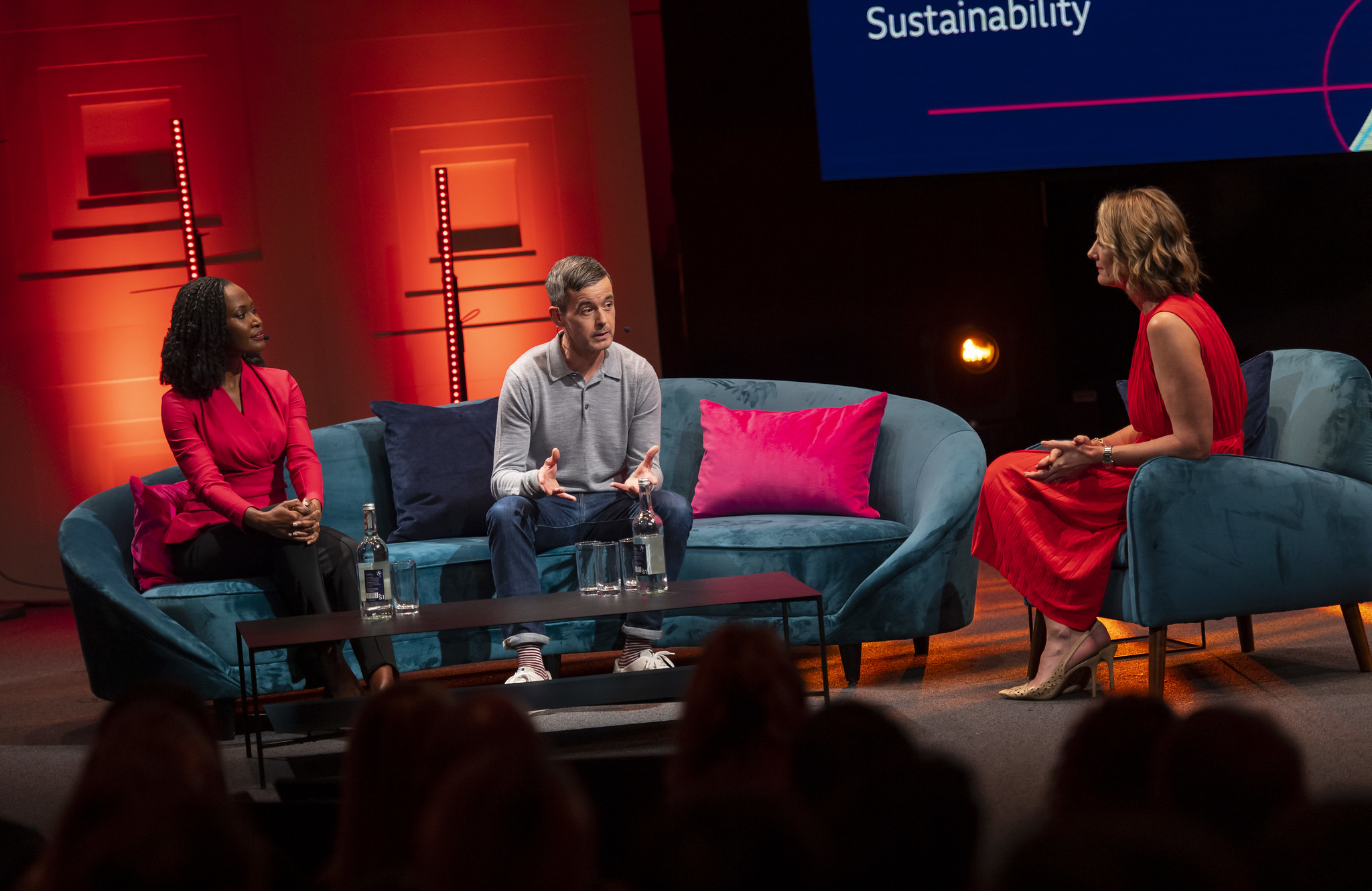 Tim Anderson and Nancy Kacungira speak at BBC News Digital Upfronts