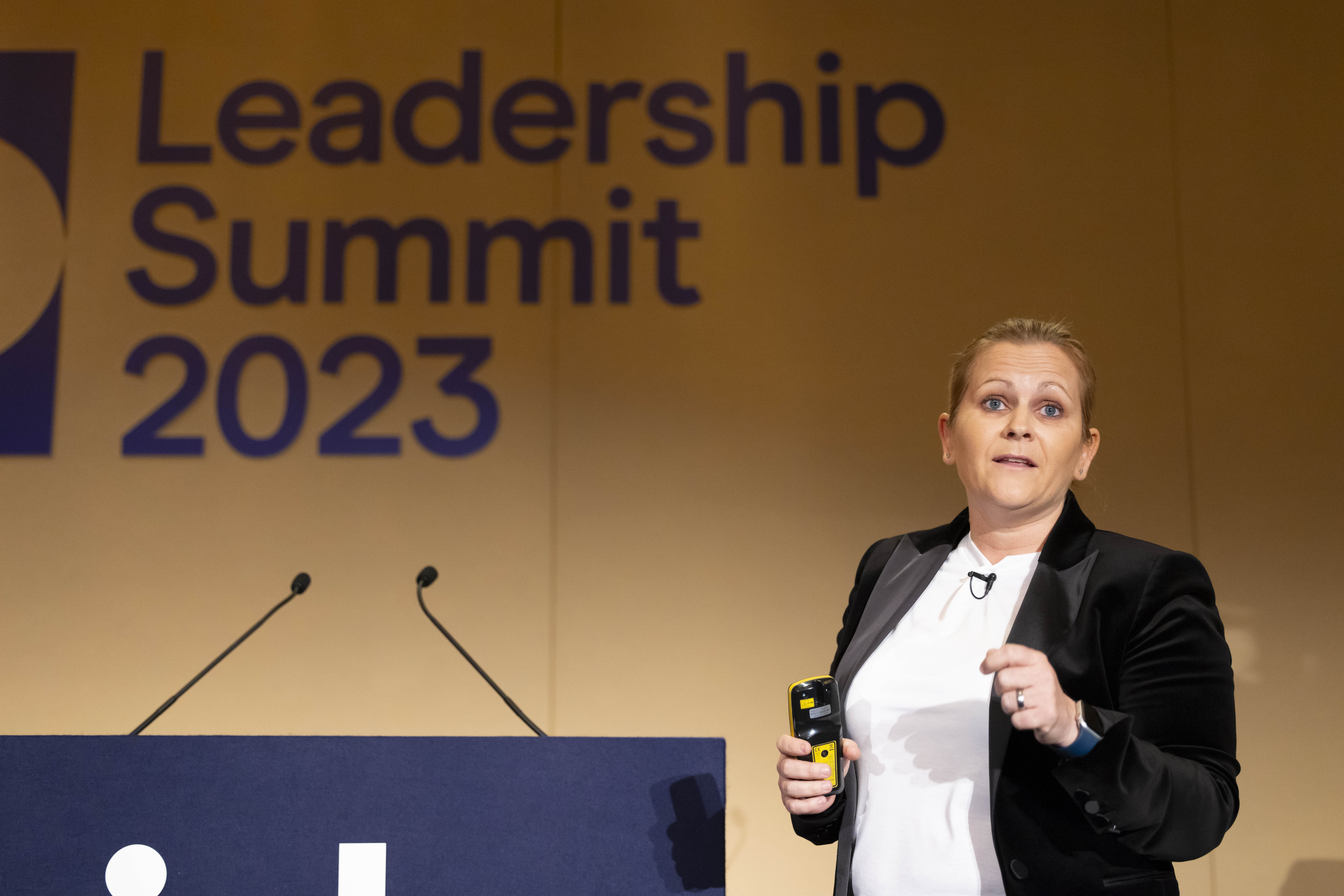 Kay Cossington at Leadership Summit 2023