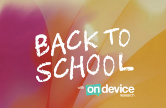 Back to School with On Device Research