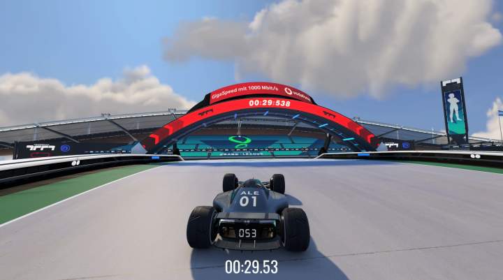 Screenshot from Trackmania by Ubisoft Nadeo