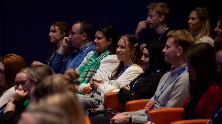 Audience at IAB event