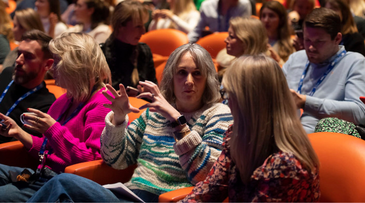 Audience members