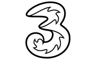 Turning up Three’s cut through via a digital audio partnership logo