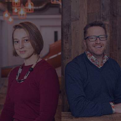 Dom and Elizabeth headshots