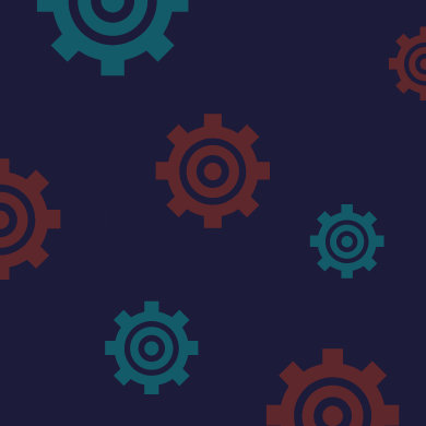 Blue image with Vault icon