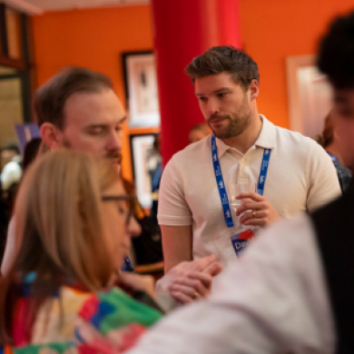 Networking at Engage