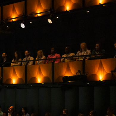 audience at IAB event