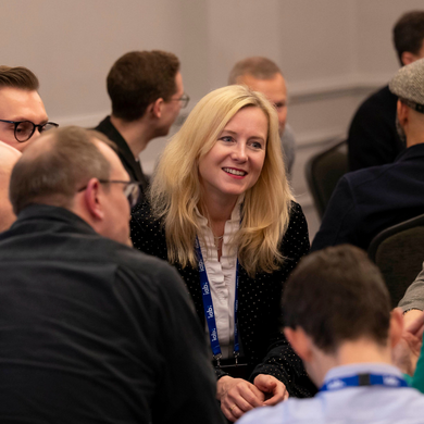 Member at IAB UK event