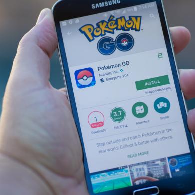 Samsung mobile phone screen