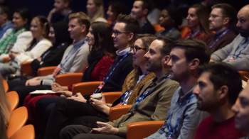 The audience at an IAB event 