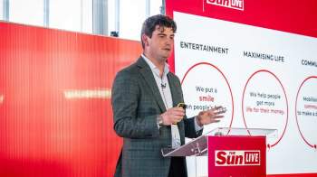 Owen Griffiths from The Sun at The Sun's Digital Upfront
