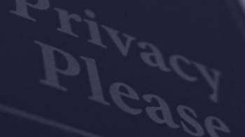 Privacy sign