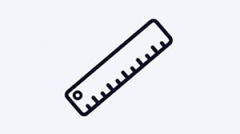 Measurement and planning icon