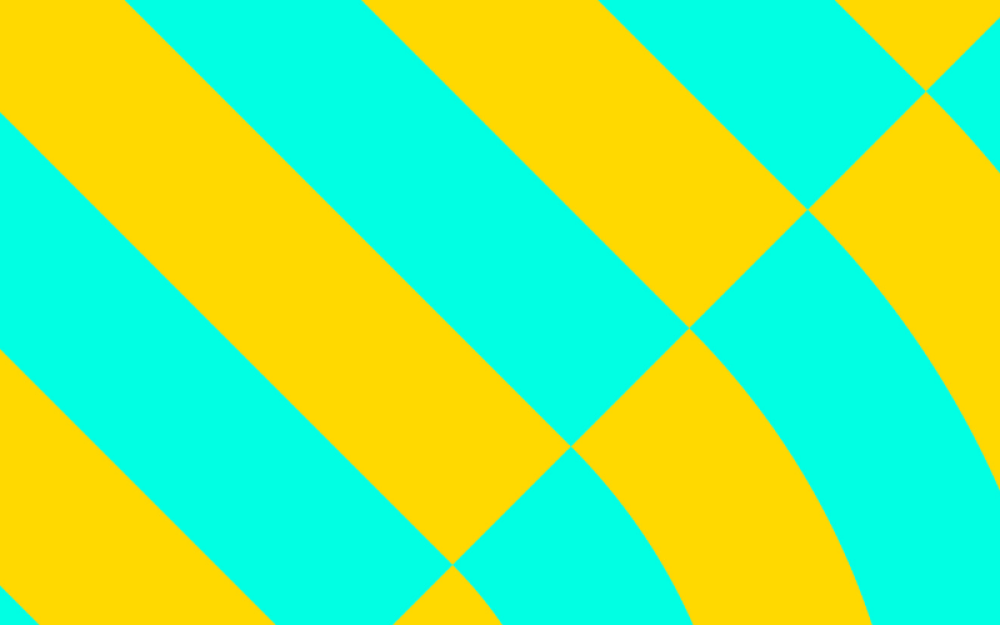 Gold and turquoise abstract imagery