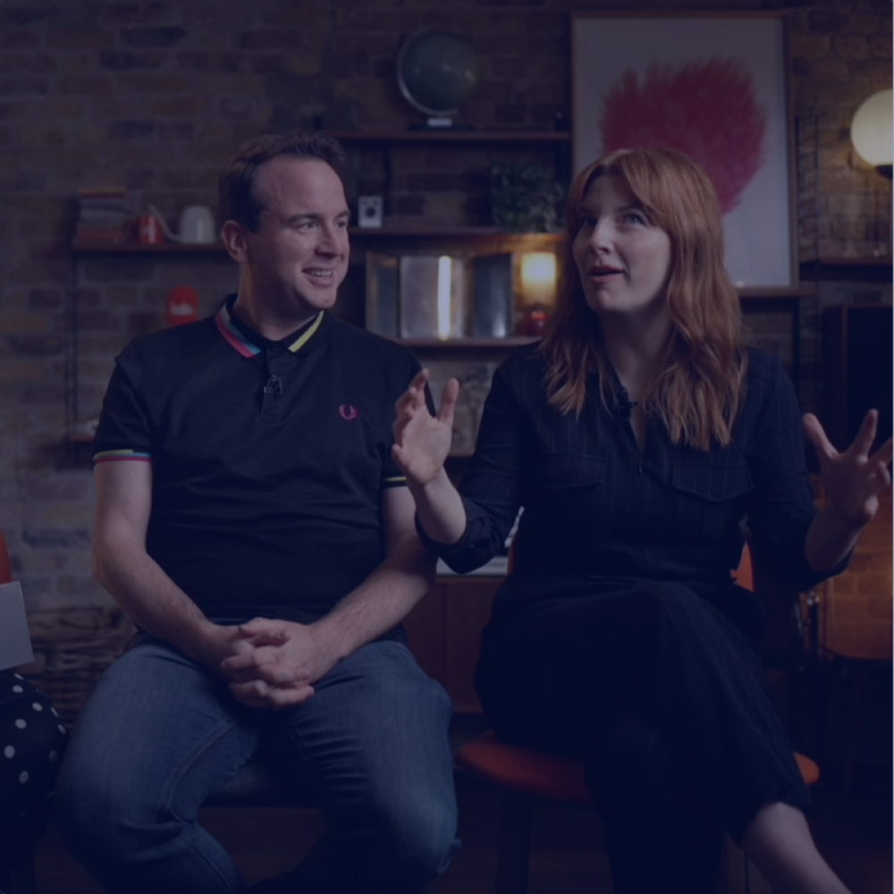 Matt Forde and Alice Levin at IAB Upfronts