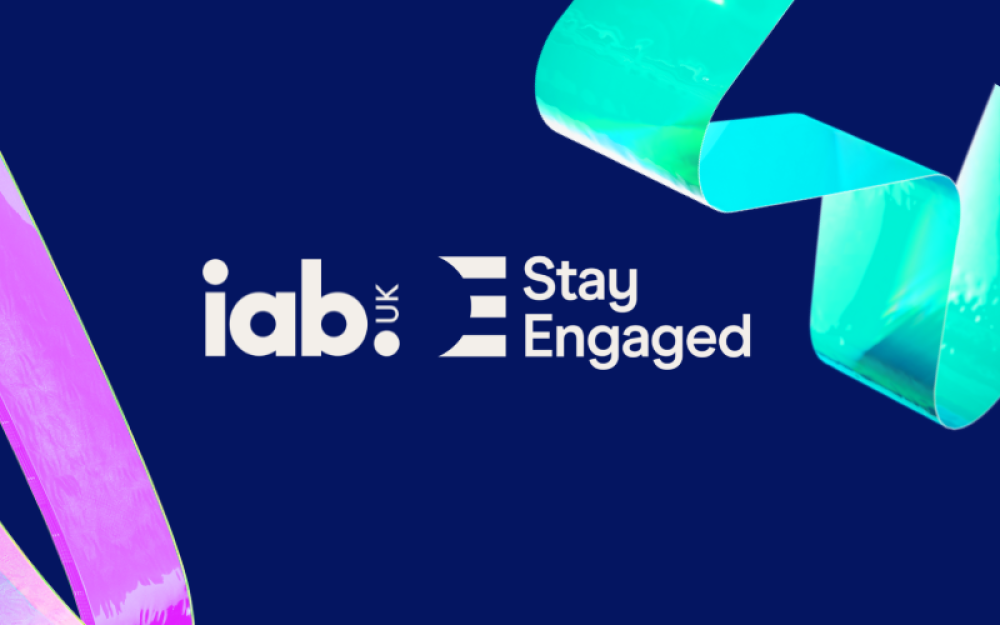 IAB UK Stay Engaged logo