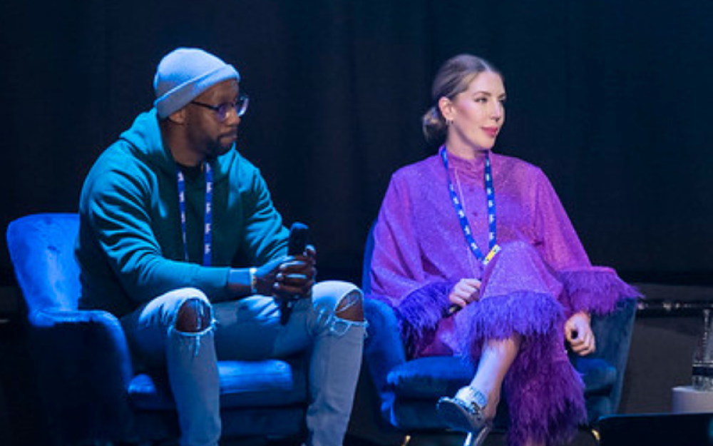 Katherine Ryan at Podcast Upfronts 2022