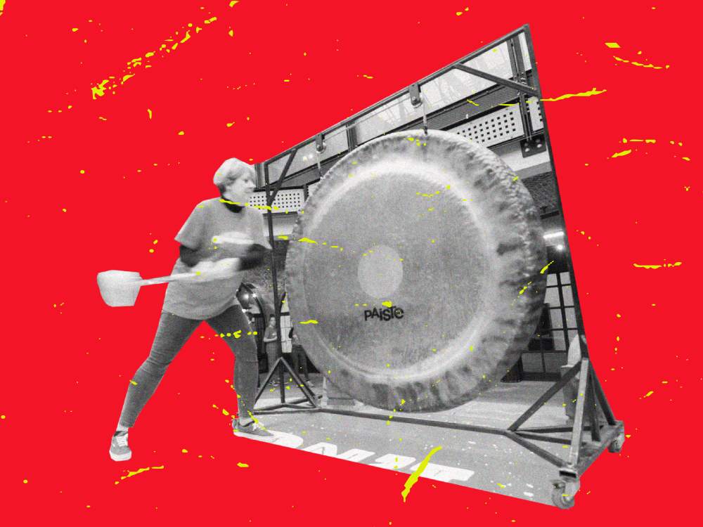 The gong at Nonference