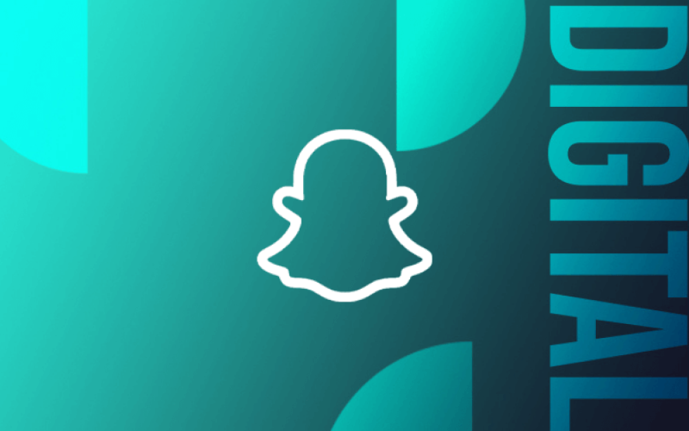 Snap logo on upfronts branding