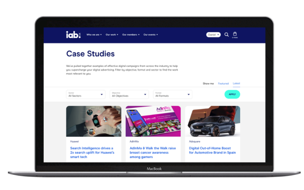 Case studies hub