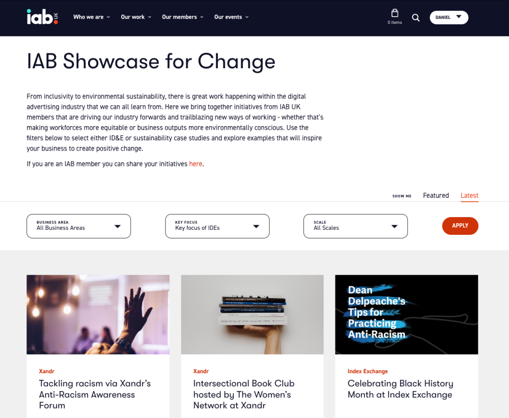 Case studies tool