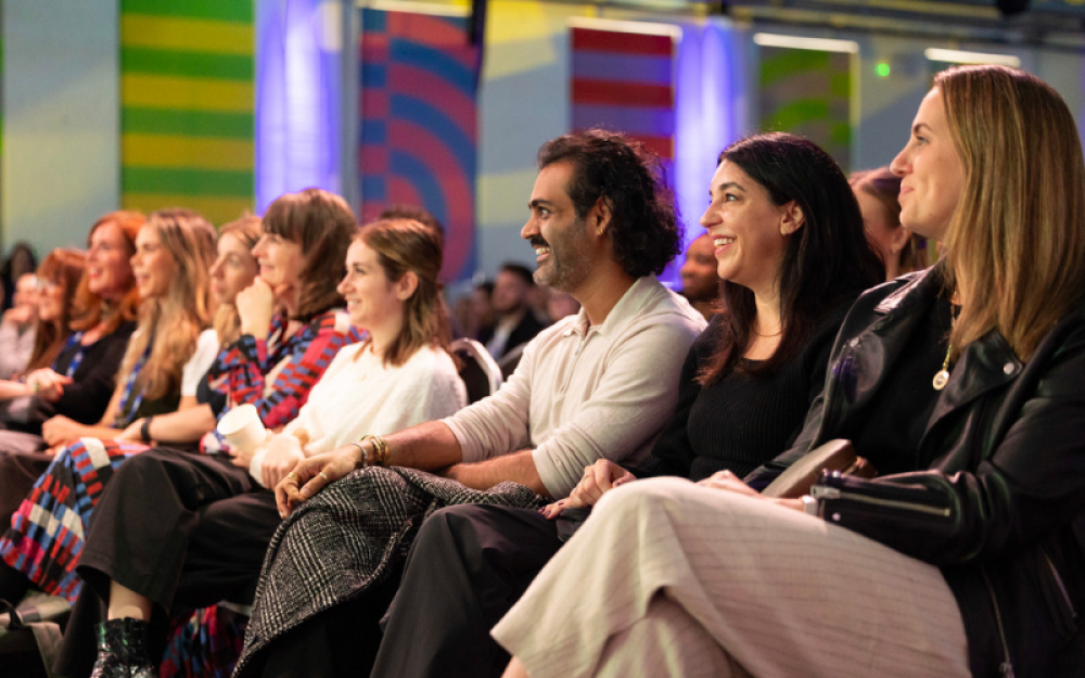 Audience watching IAB UK Media Upfronts